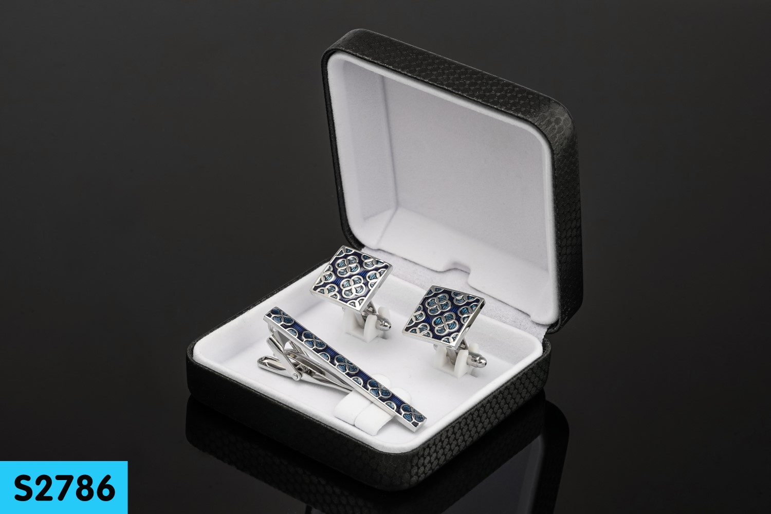 Bộ Cufflink khuy măng set- Tie Clip S2786